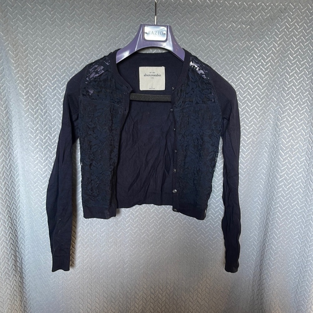 Kid’s Navy Cardigan